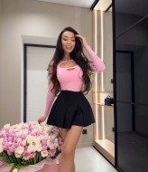 Лонгслив с вырезом ULB-779A330