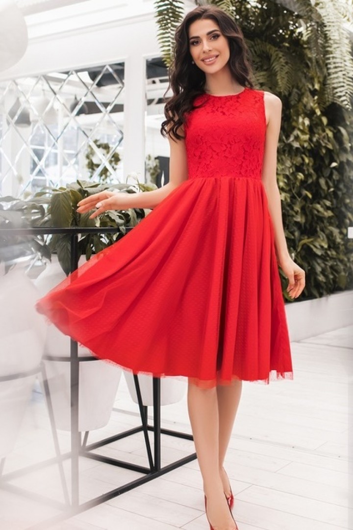 Красивое нежное платье IVP-3143A26