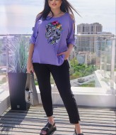 Брючный летний костюм VOJ-279A830