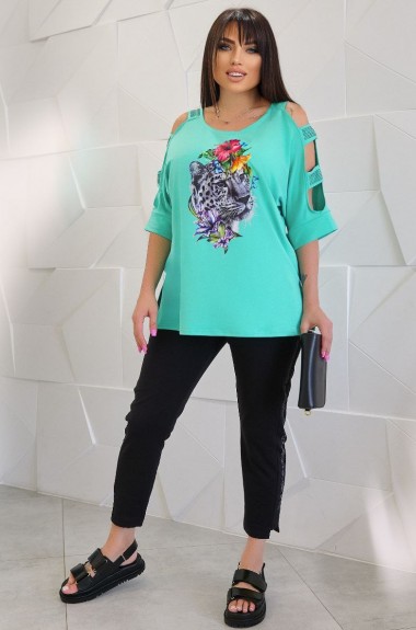 Брючный летний костюм VOJ-279A830