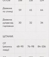 Комфортний брючний костюм PIK-002A640