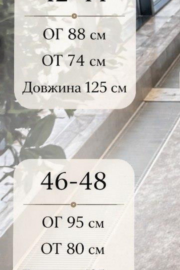Льняное платье A-силуэта PIK-005A600