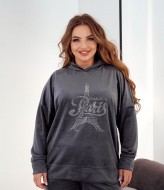 Велюровый костюм двойка RANI-527A550