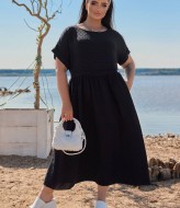 Летнее платье для полных женщин VLT-1569A670