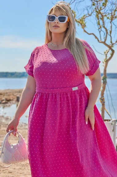 Летнее платье для полных женщин VLT-1569A670 Летнее платье для полных женщин VLT-1569A670