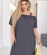 Летнее платье лен  LSH-877A9.5