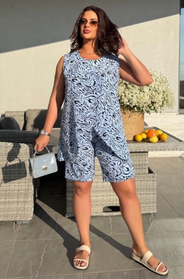 Костюм шорты и блузка LSH-980A10 Костюм шорты и блузка LSH-980A10