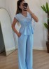 Комфортный брючный костюм двойка DAD-255A500