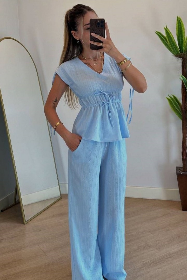 Комфортный брючный костюм двойка DAD-255A500