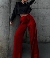 Шелковые брюки палаццо  DMP-A7137A230