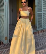 Костюм юбка и топ лето EST-5896A530