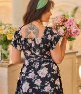 Платье с цветочным принтом YM-05820.2A11