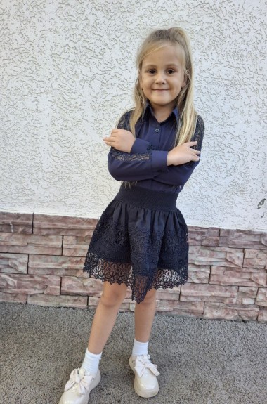 Юбка с кружевами RZ-231A250