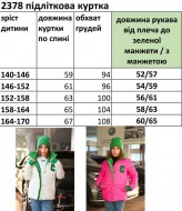 Яркая куртка  EV-2378A350