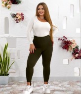 Леггинсы с начесом женские  ELR-4077A400