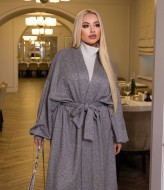 Брючный костюм с длинным кардиганом  PRA-1347A1350