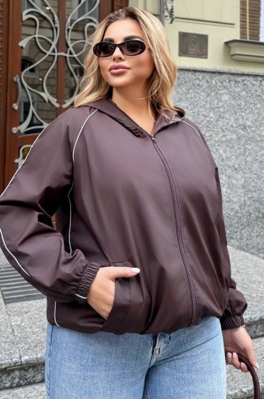 Ветровка женская на подкладке  VL-1113A750