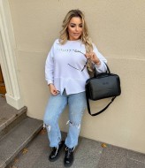 Лонгслив с надписью  VL-1123A400