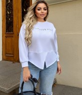 Лонгслив с надписью  VL-1123A400