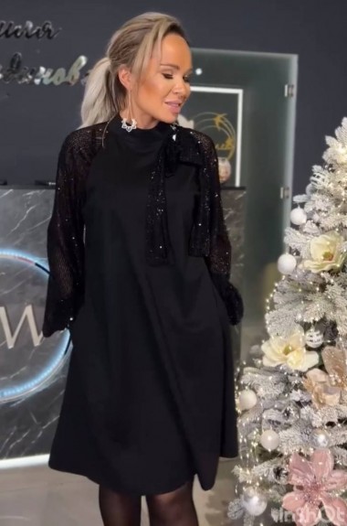 Женское платье с пайетками EST-5730A600 Женское платье с пайетками EST-5730A600