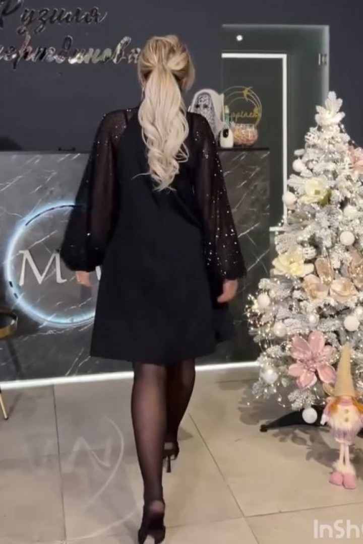 Женское платье с пайетками EST-5730A600