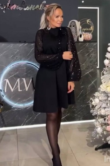 Женское платье с пайетками EST-5730A600