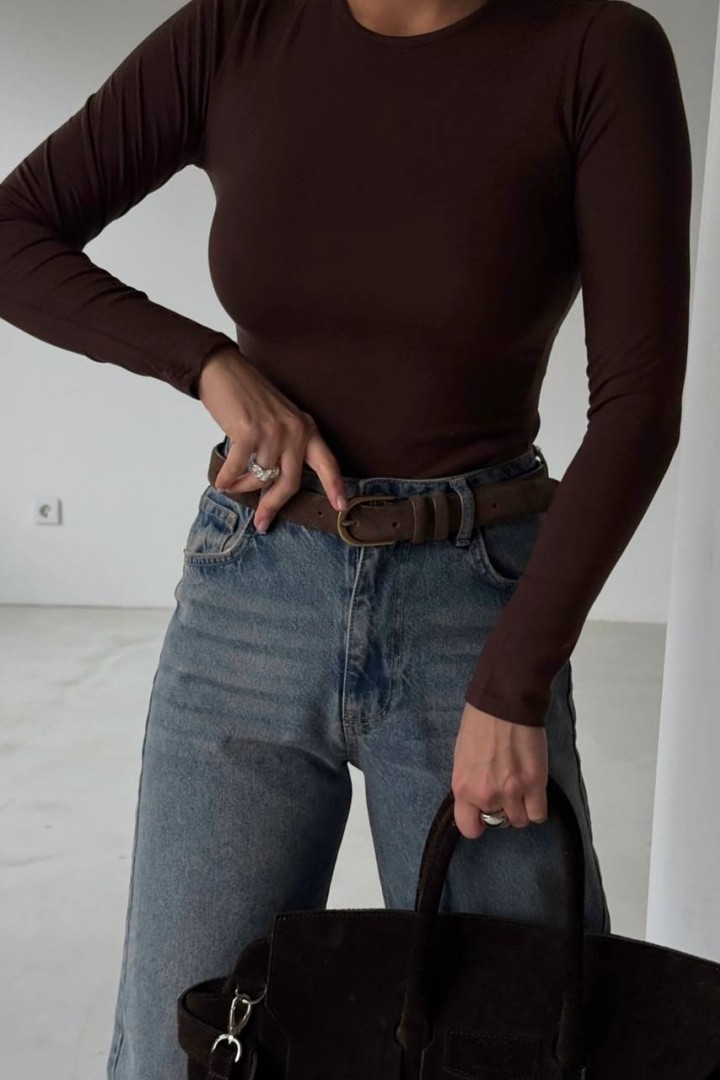 Приталенный лонгслив DMP-A7215A160