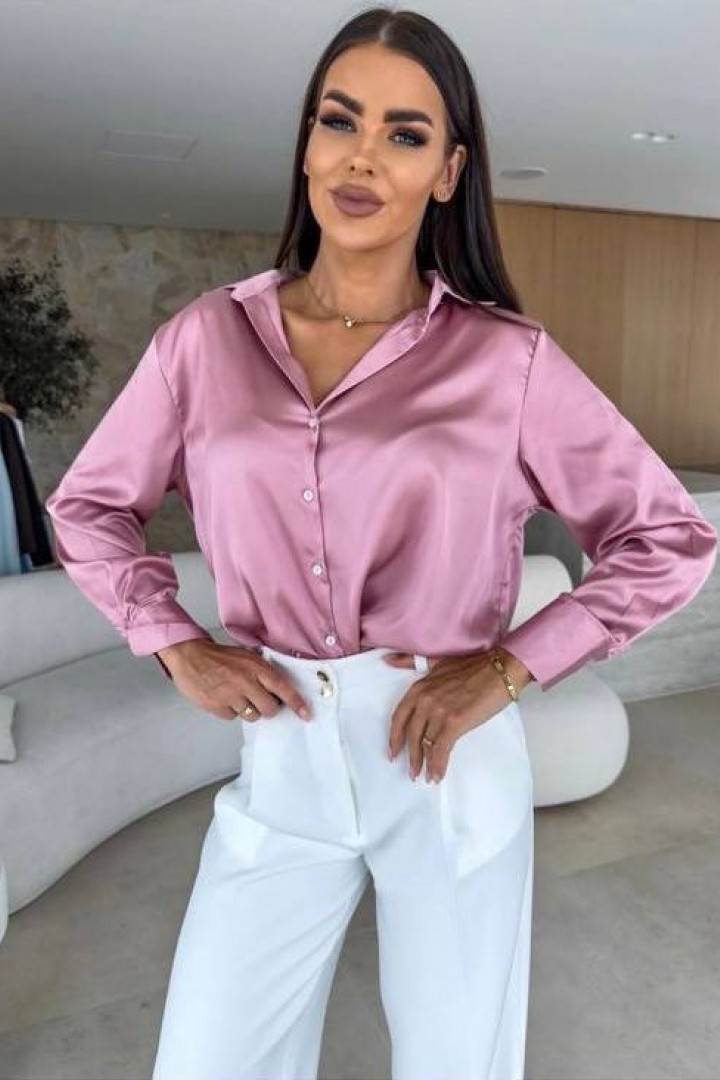 Шёлковая рубашка женская  IO-785A450