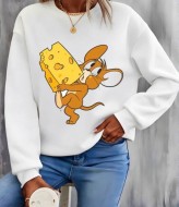 Свитшот женский с принтом IO-746A320