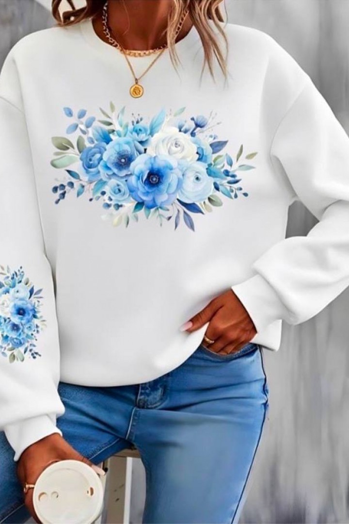 Свитшот женский с принтом IO-746A320