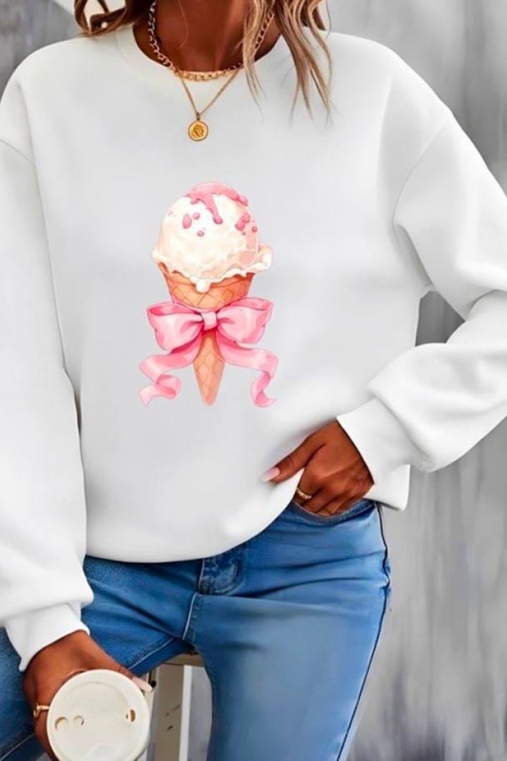 Свитшот женский с принтом IO-746A320