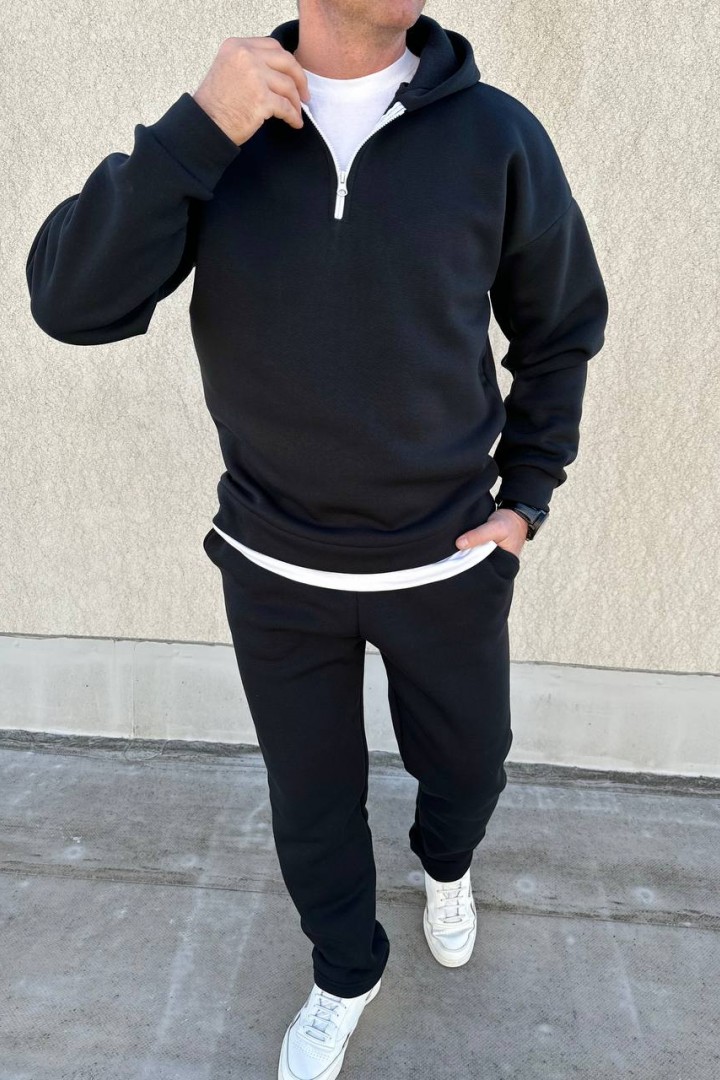 Спортивный костюм мужской на флисе  LSA-751A650