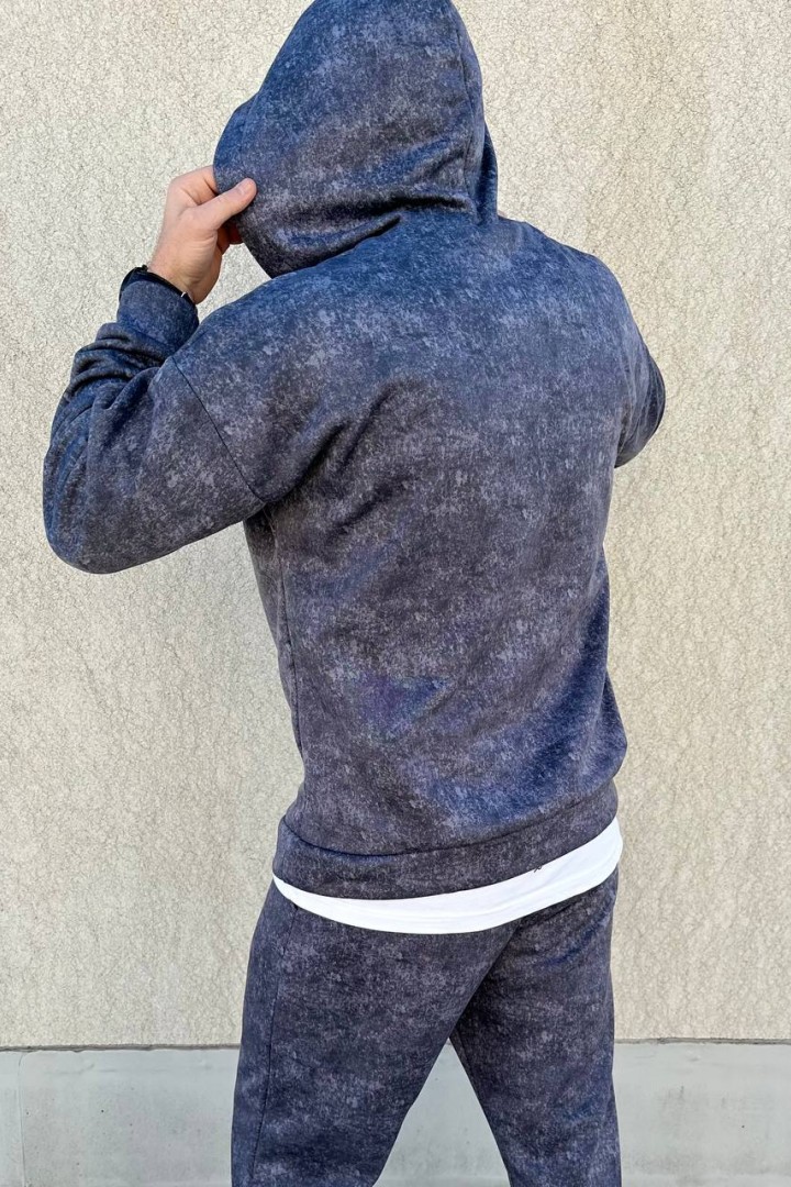 Спортивный костюм мужской на флисе  LSA-751A650