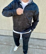 Спортивный костюм мужской на флисе  LSA-751A650