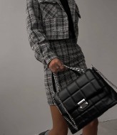 Костюм укороченный пиджак и юбка  MOK-640A600