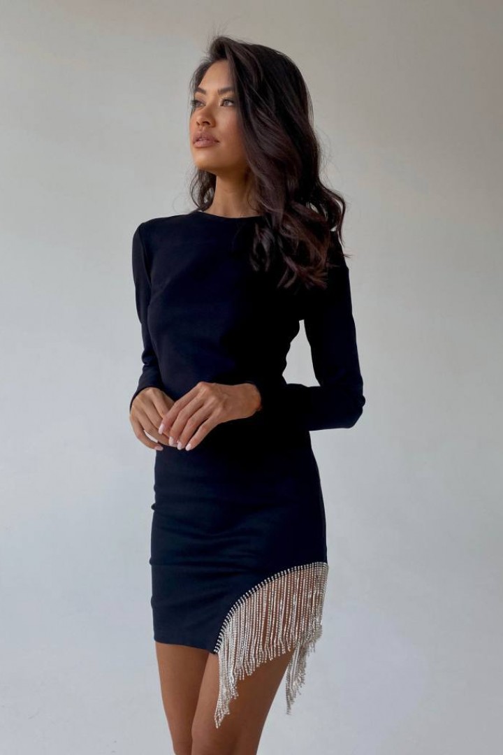 Женское платье с бахромой ANM-052A450