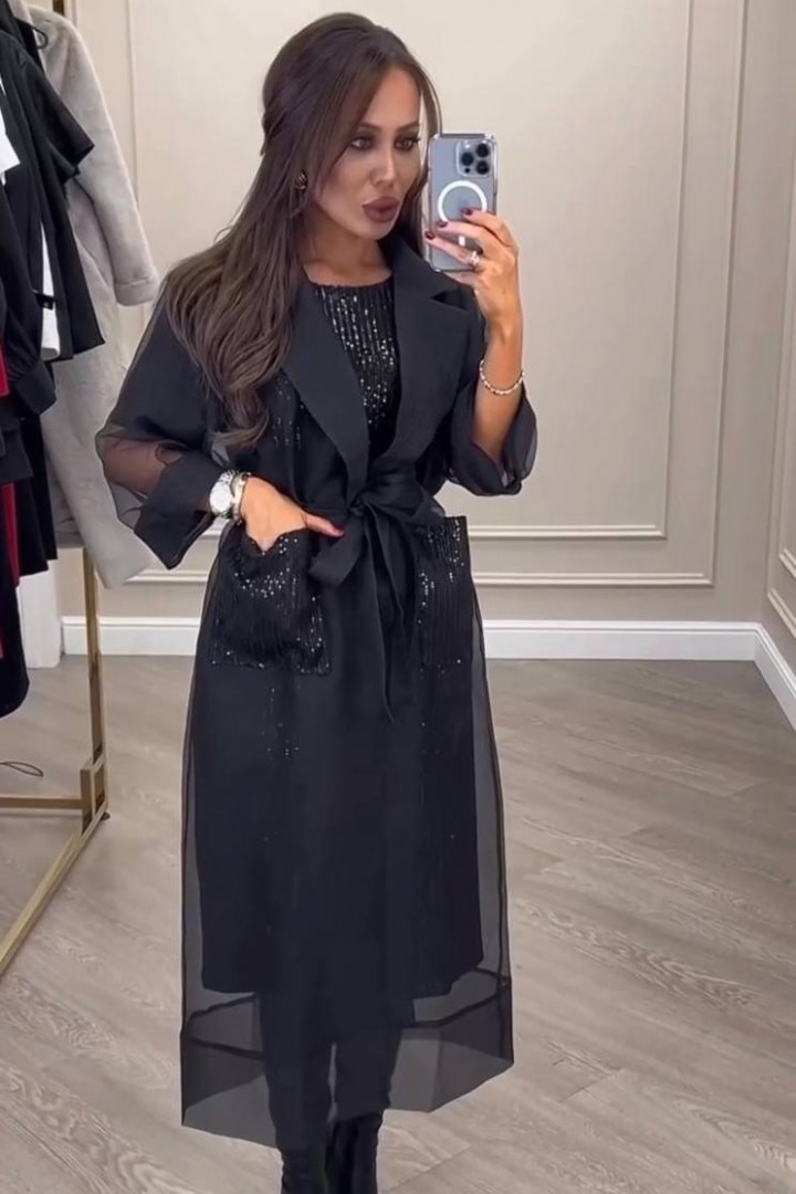 Платье и кардиган комплект  LOU-1050A1090