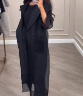 Платье и кардиган комплект  LOU-1050A1090