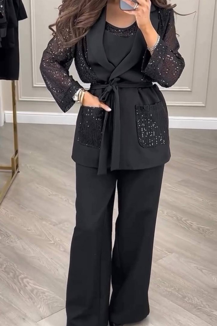 Костюм тройка женский вечерний  LOU-1295A1050