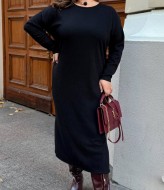 Ангоровое платье с боковыми карманами AD-7871.1A400