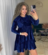 Велюр платье IND-1091A400