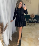 Велюр платье IND-1091A400