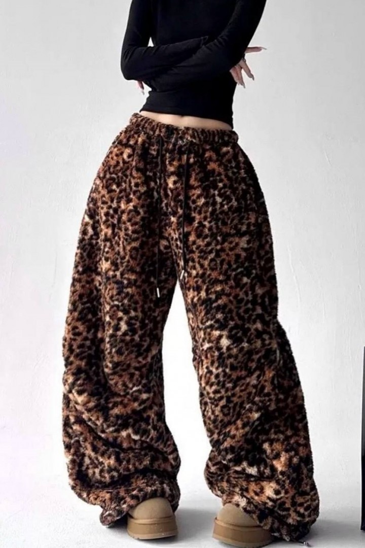 Широкі теплі штани DMP-A7173A300