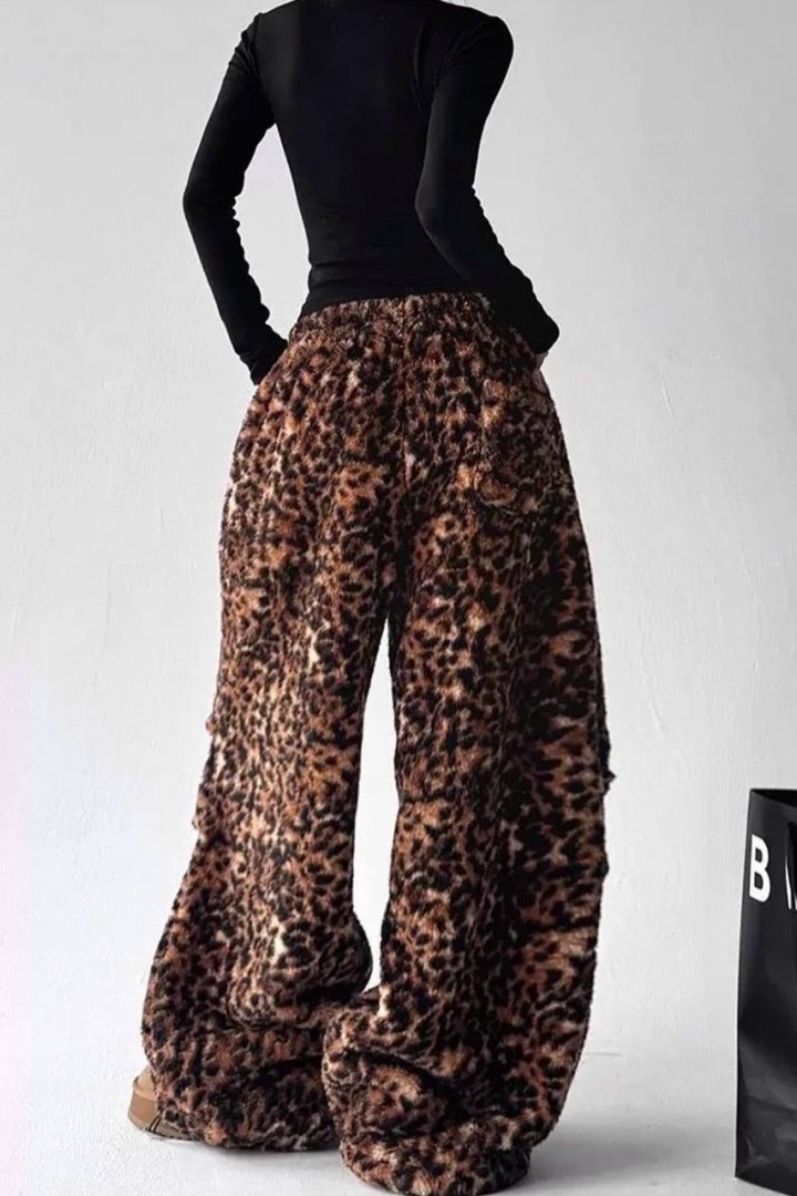 Широкі теплі штани DMP-A7173A300