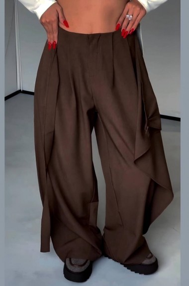 Стильні широкі брюки-султанки KC-0519A500