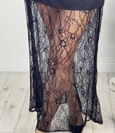 Платье с кружевной юбкой KG-546A630