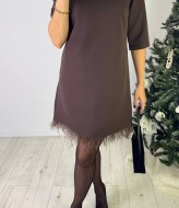 Женское платье трапеция KG-495.2495A550B640