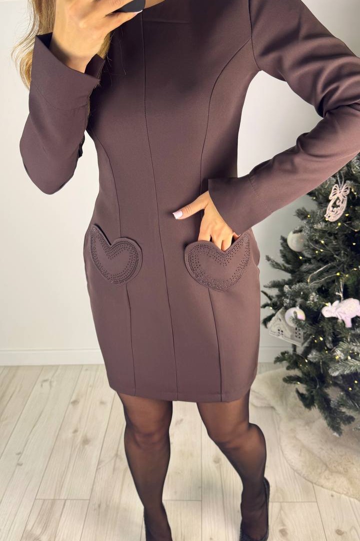 Платье приталенного кроя KG-519A550