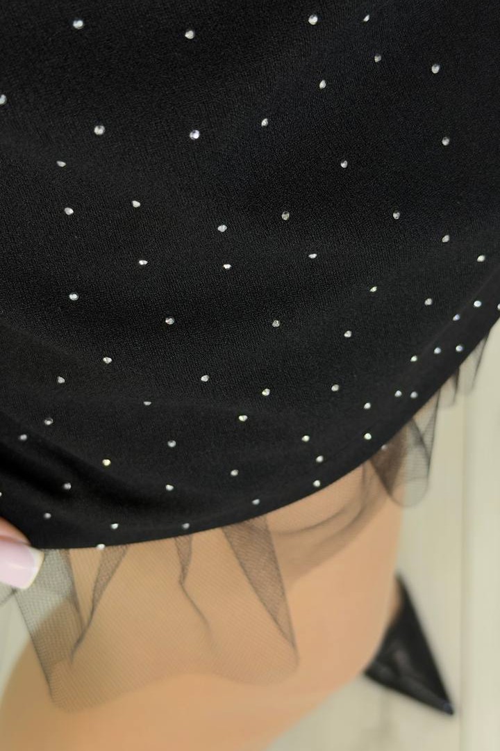 Плаття зі спідницею з фатину KG-498A540