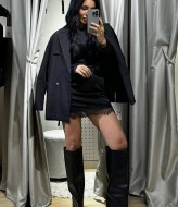 Короткое шелковое платье MIY-1077A550